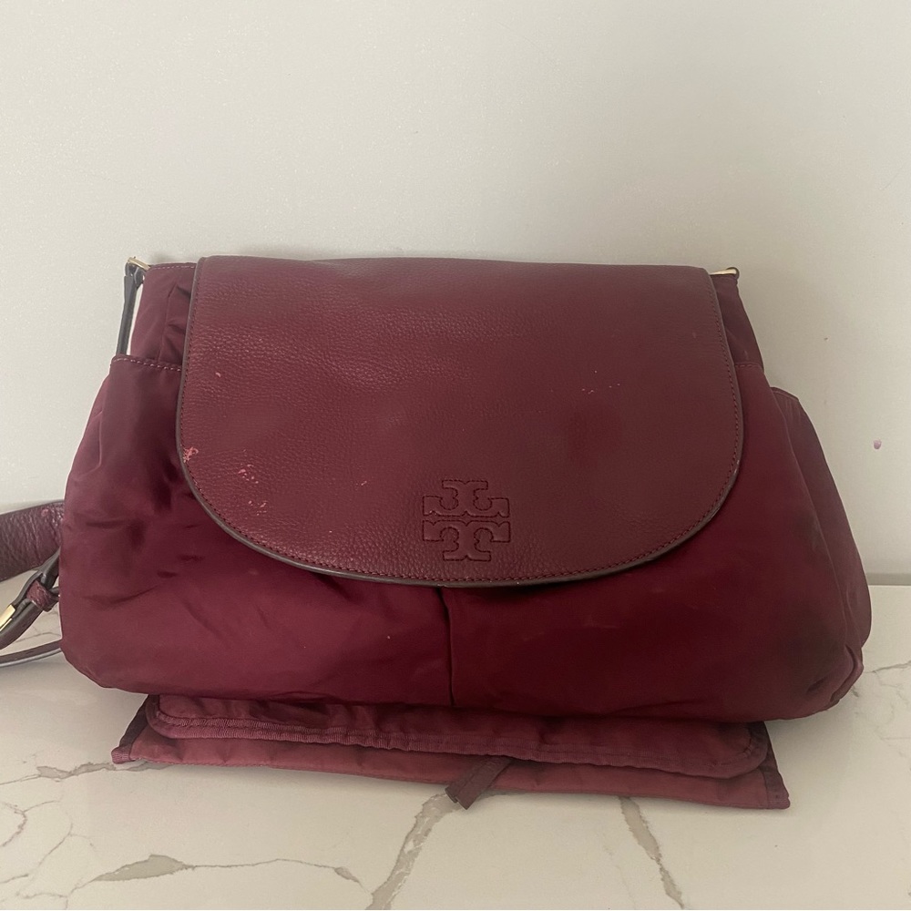Tory Burch Thea Nylon Travel Baby Messenger Crossbody Diaper Bag